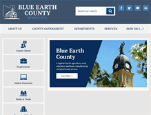 Tablet Screenshot of co.blue-earth.mn.us